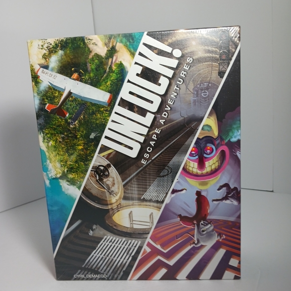 Escape Adventures UNLOCK Board Game New 2019 Space Cowboys - Picture 4 of 4